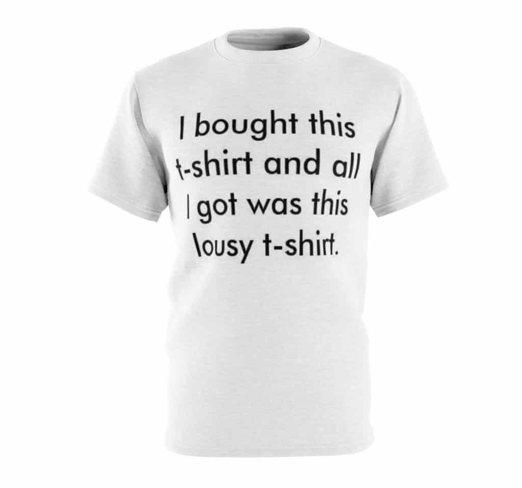History of Bestselling statement T-shirts 10