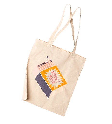 Cotton Canvas Tote Bag