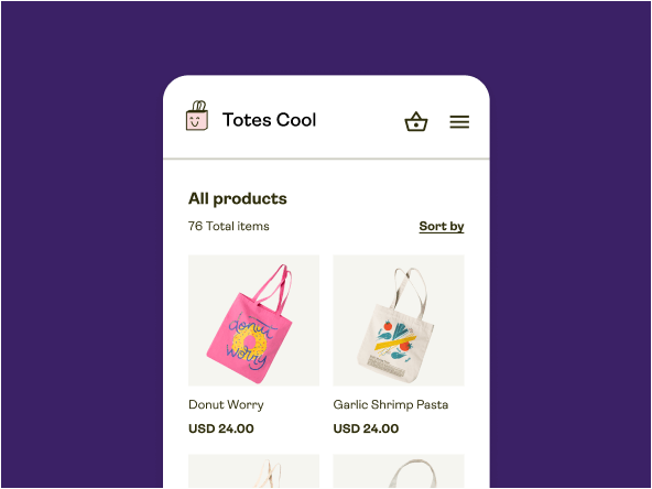 Open store in seconds
