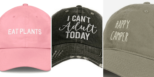 10 1 Embroidered Hat Designs - Inspirational