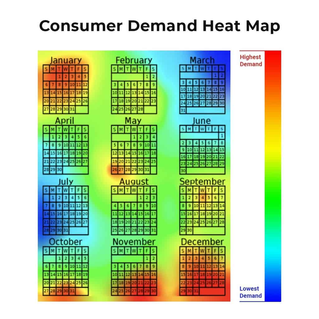 Consumer Demand Heat Map