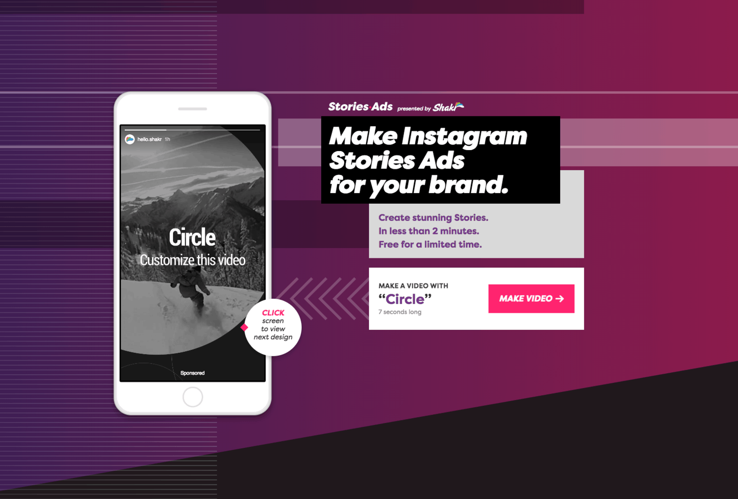 Instagram Stories makeover - StoriesAds