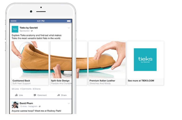 Facebook advertising for print on demand stores