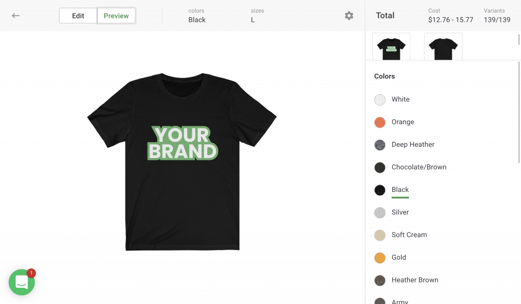branded tshirt
