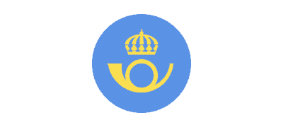 Swedish Post shipping service logo