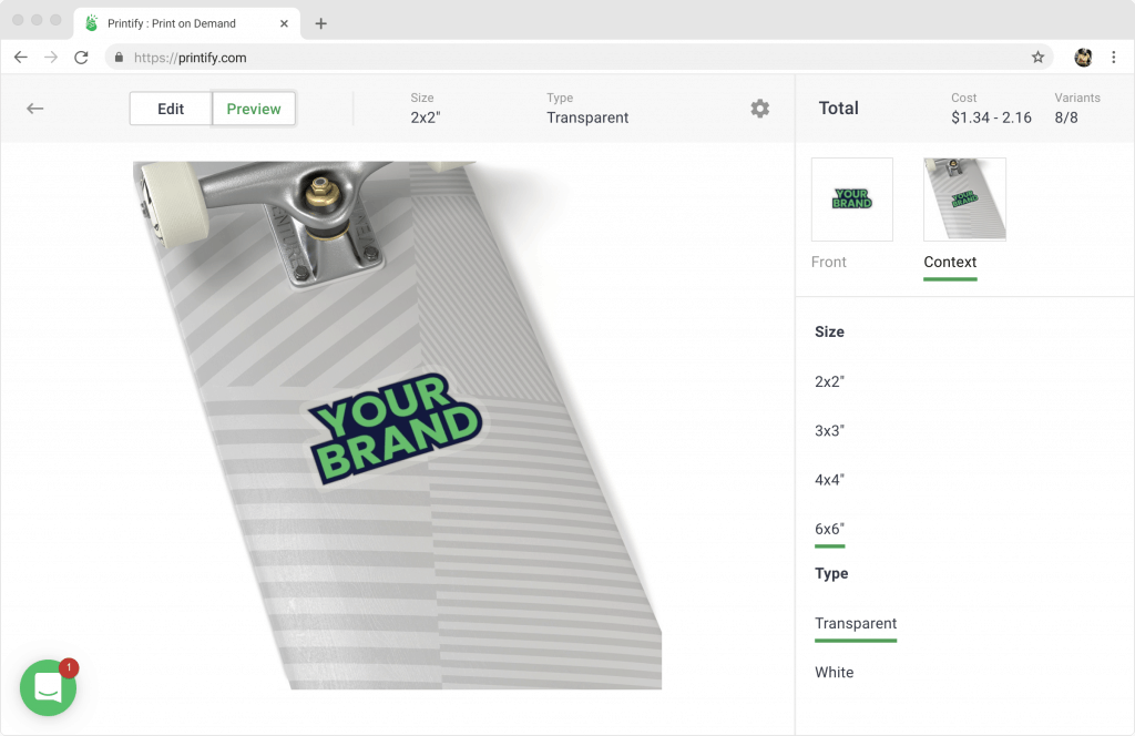 Printify Mockup Generator - Sell Custom Products with your design