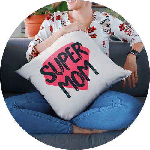 Personalized Mother's day pillow gifts for Mom - Custom photo - Unifury