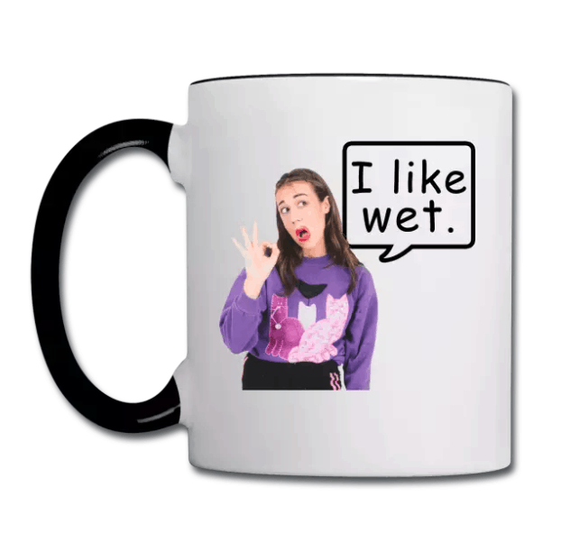 Youtuber Merch Miranda Sings White Cup