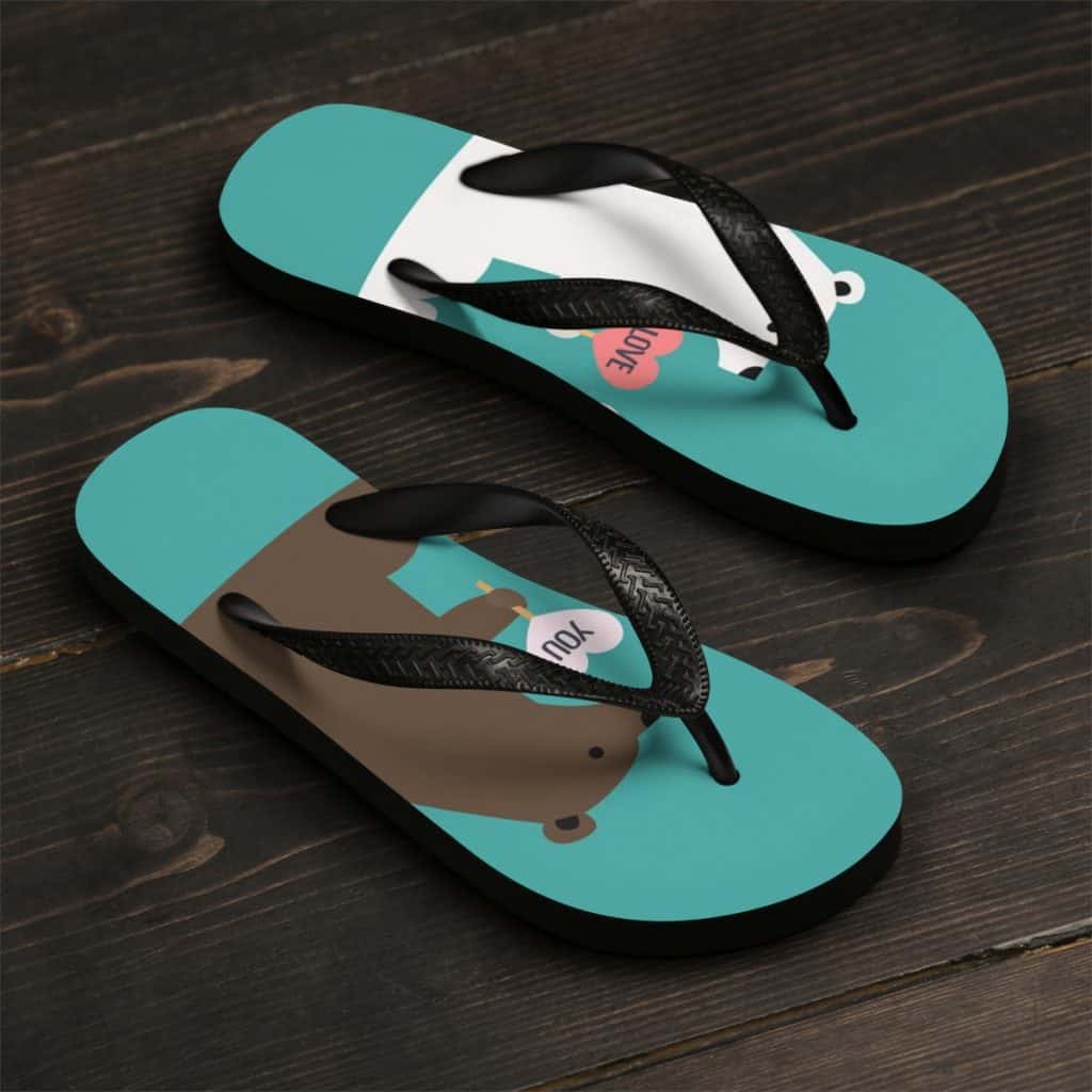 huge flip flops