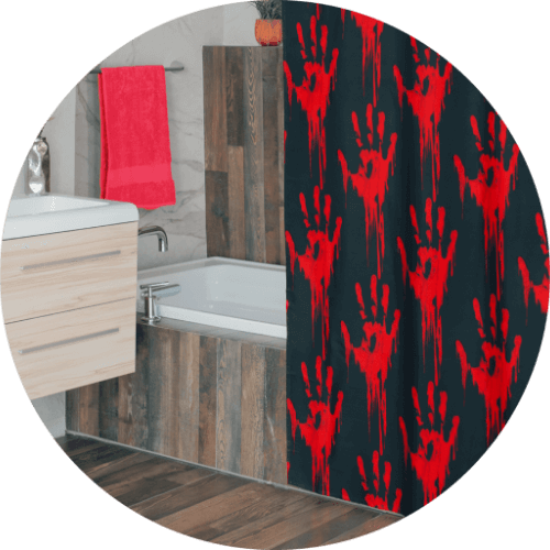 Halloween themed products - Shower Curtains