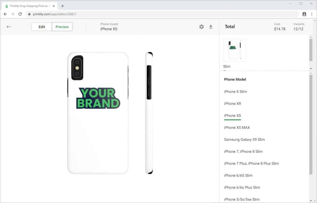 Printify Mockup Generator - Sell Custom Products with your design
