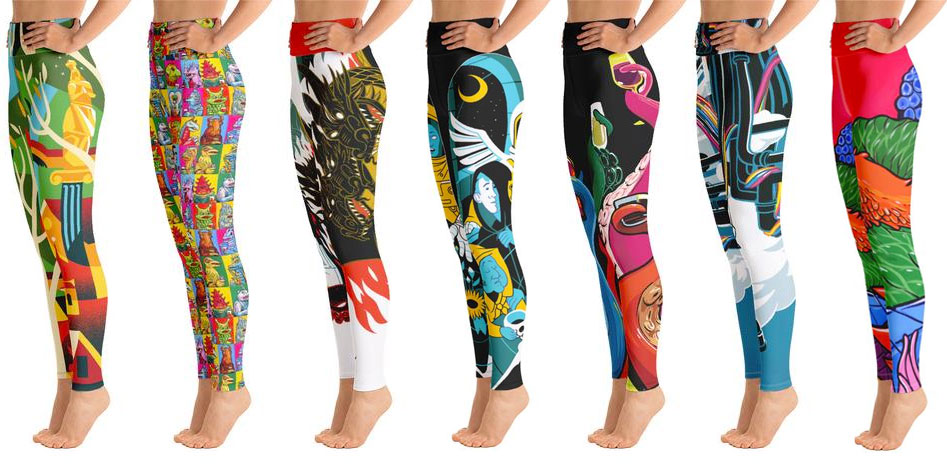 Custom Printing on Leggings  Design you own leggings— dasFlow Sublimation  Apparel