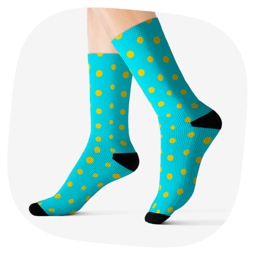 custom sublimation socks