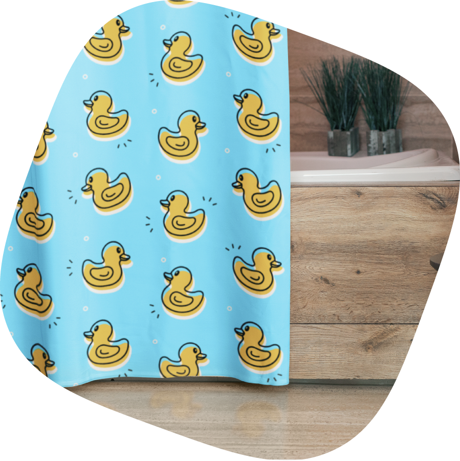 custom shower curtains