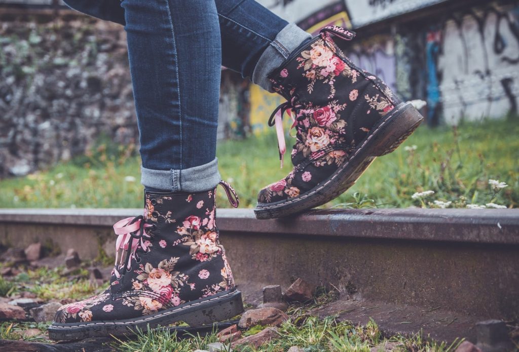 flower boots how to make shoes from strach- custom shoes 101