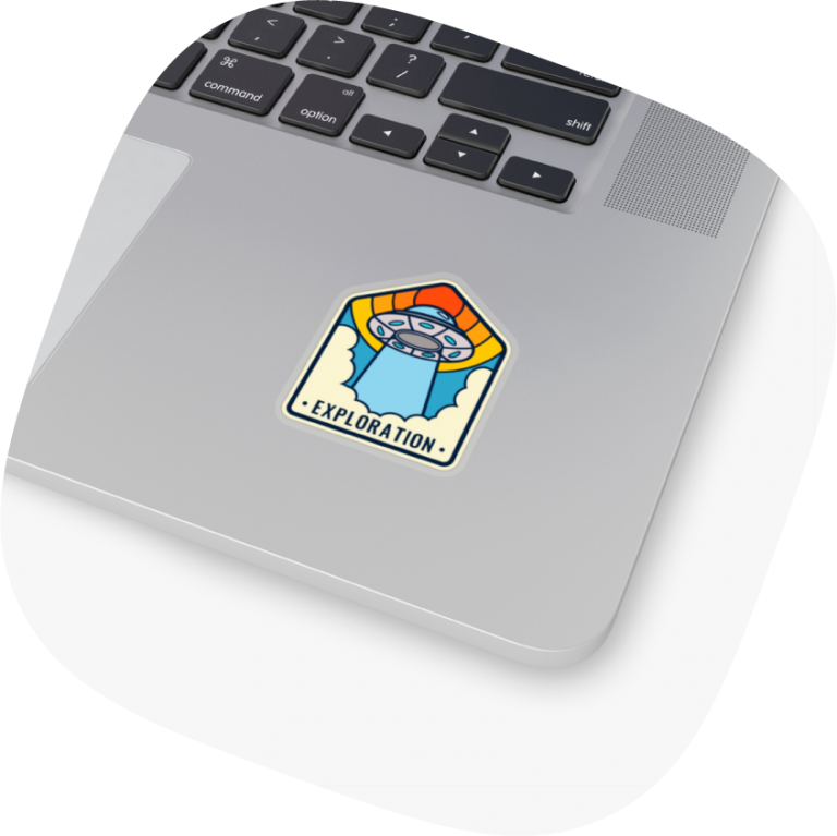 What are kisscut stickers?