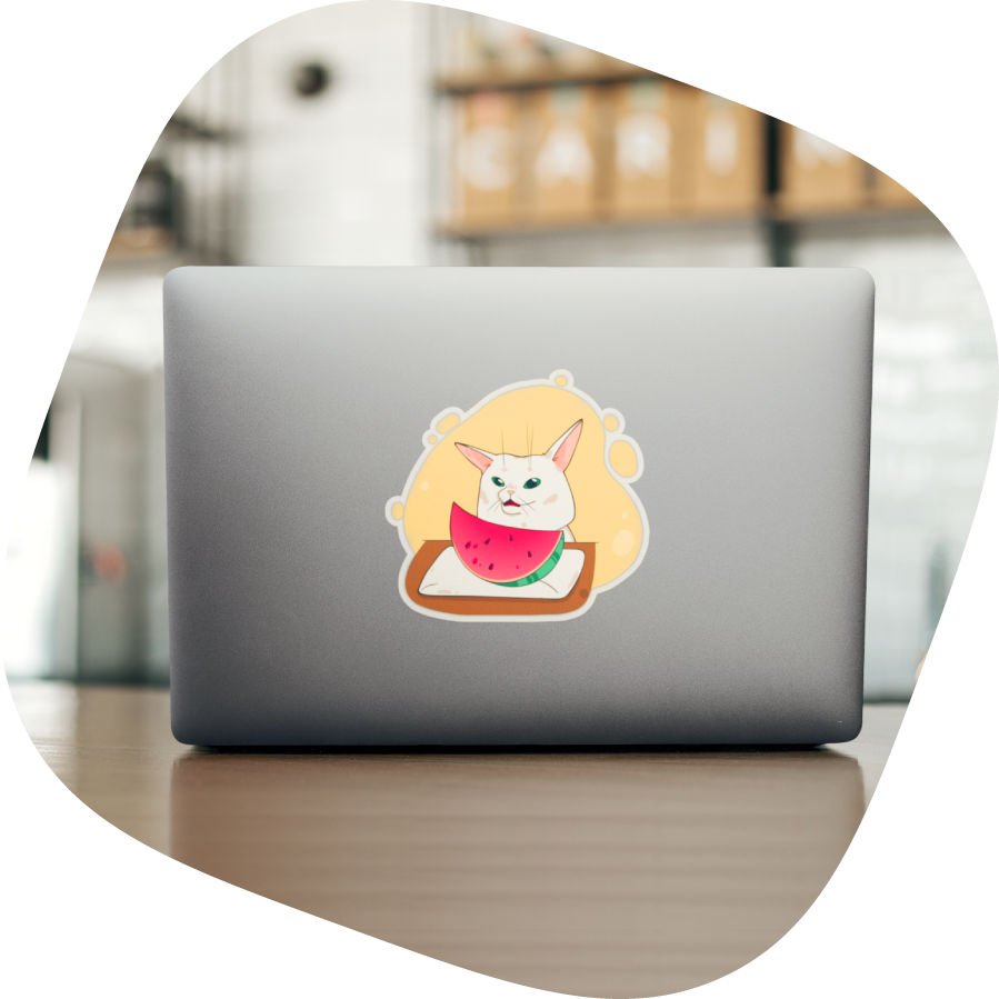 meme custom stickers