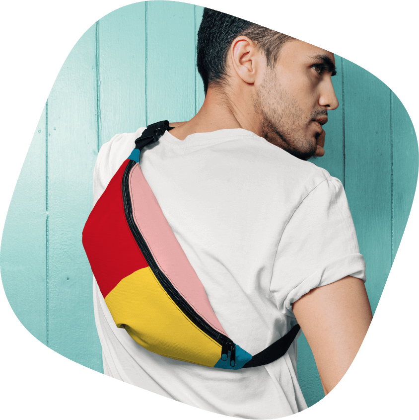 Custom fanny packs wholesale sale