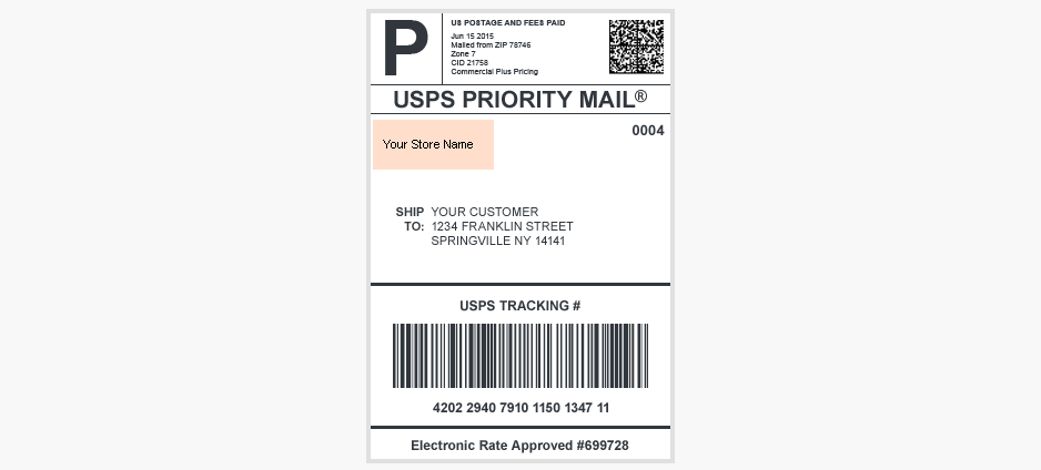 Printify white label packaging