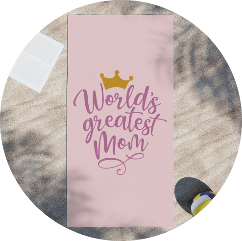 Best Mom Ever design Cute Gift for Moms and Wives Hand Towel by Art  Frikiland - Pixels