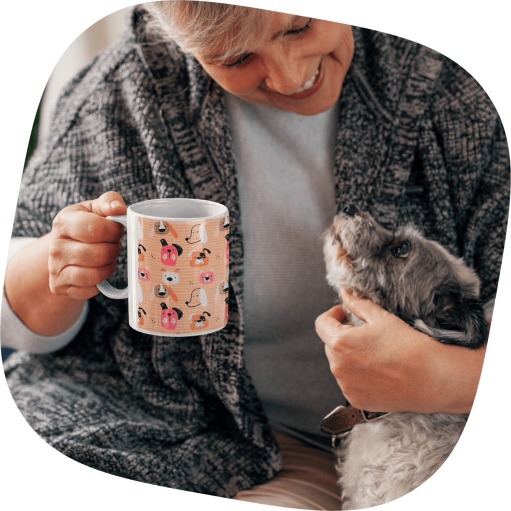 customized dog lover mug