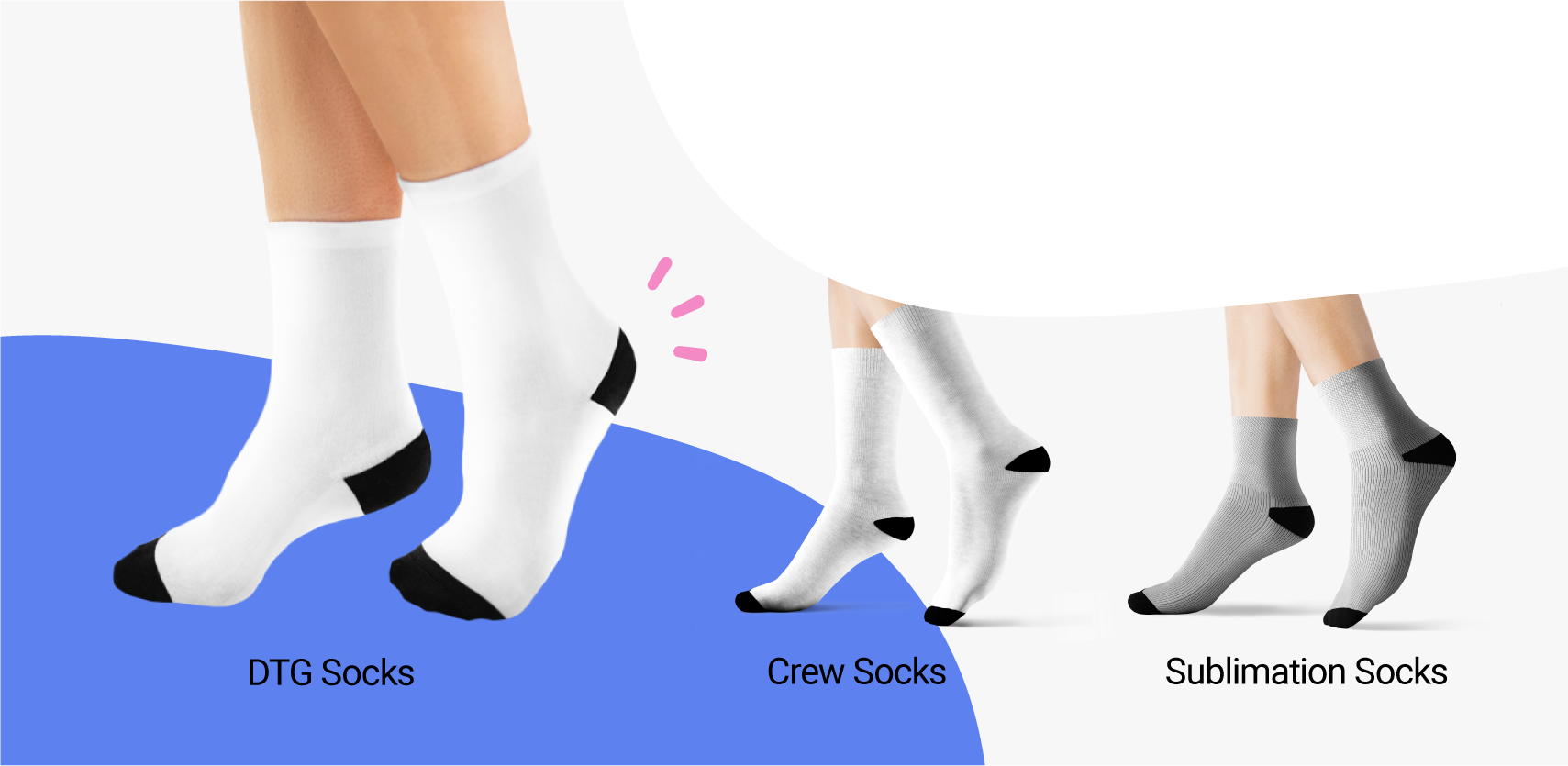 How to Choose Sock Length & Style / Comparison – Printify