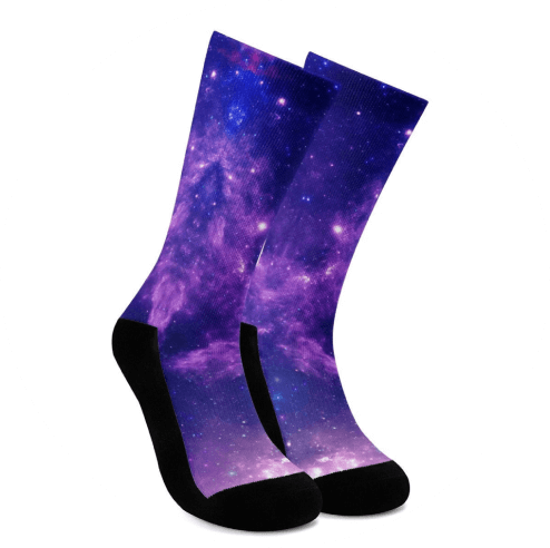 Sublimation Socks Design Ideas - Ground Control to Major Tom