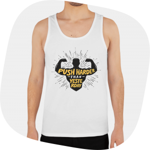 custom tank tops print on demand