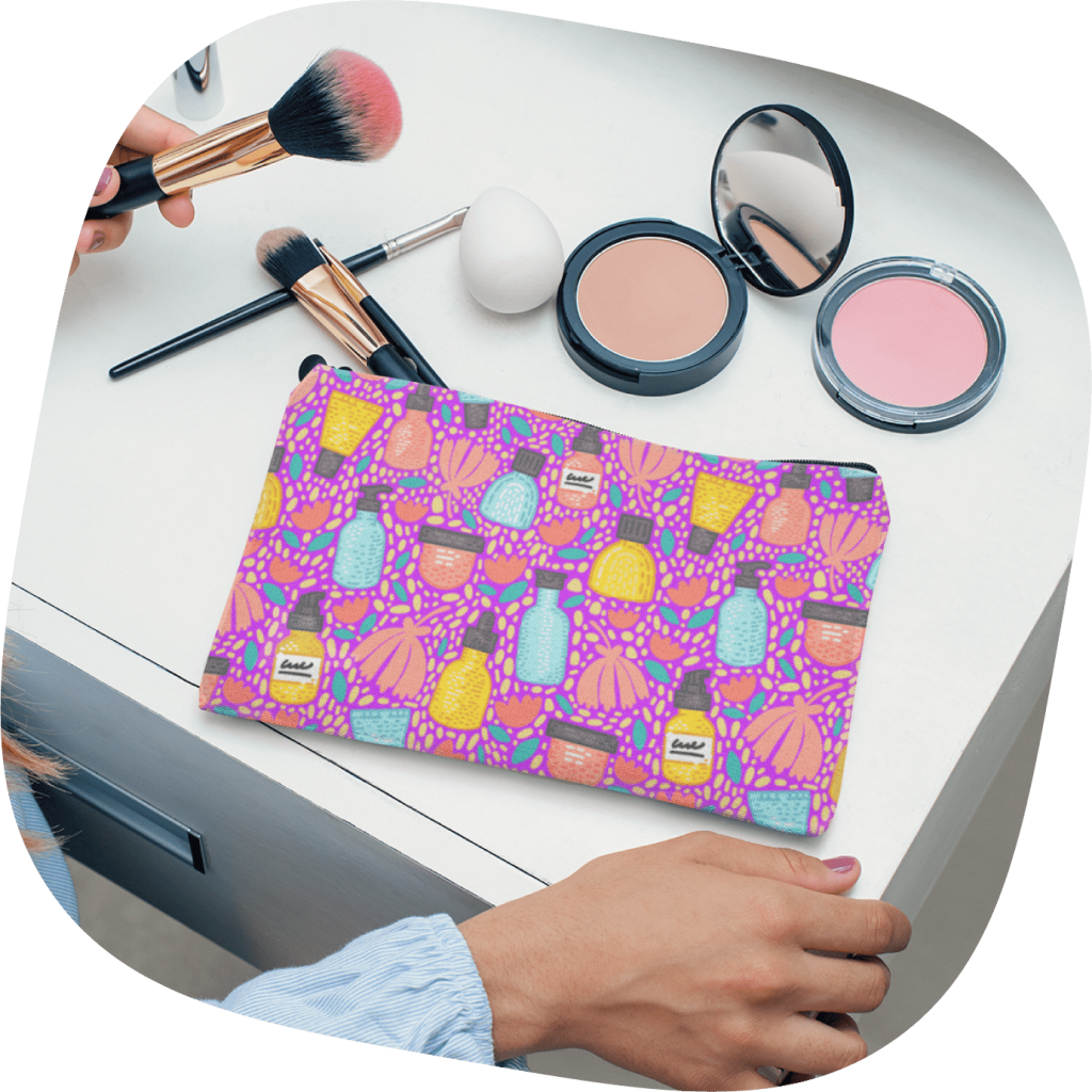 Custom Pouches  Custom Printed Makeup Pouches