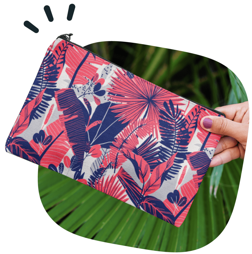 Custom Pouches | Custom Printed Makeup Pouches