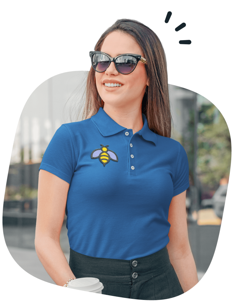 custom embroidered polo shirts near me