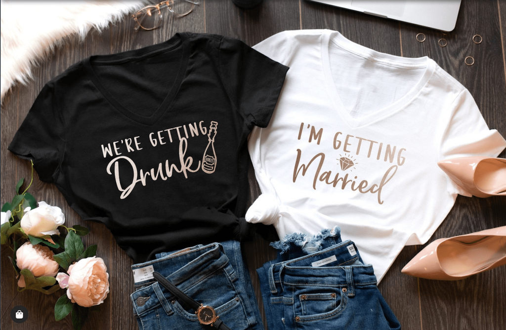 funny drinking bachelorette party shirts