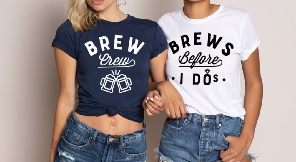 funny bachelorette crew party shirts