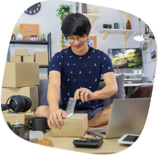 merchant fulfilling orders