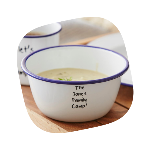 personalized enamel bowls family Enamel Bowls Have Us Absolutely Enamored 14