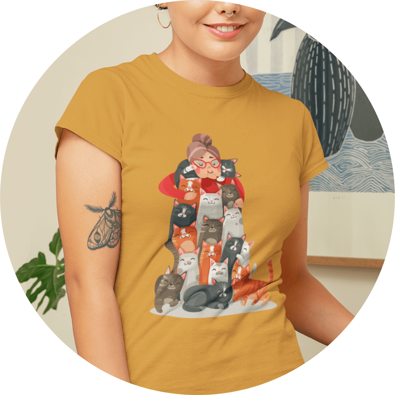 Make Custom Cat Tshirts from 7.10