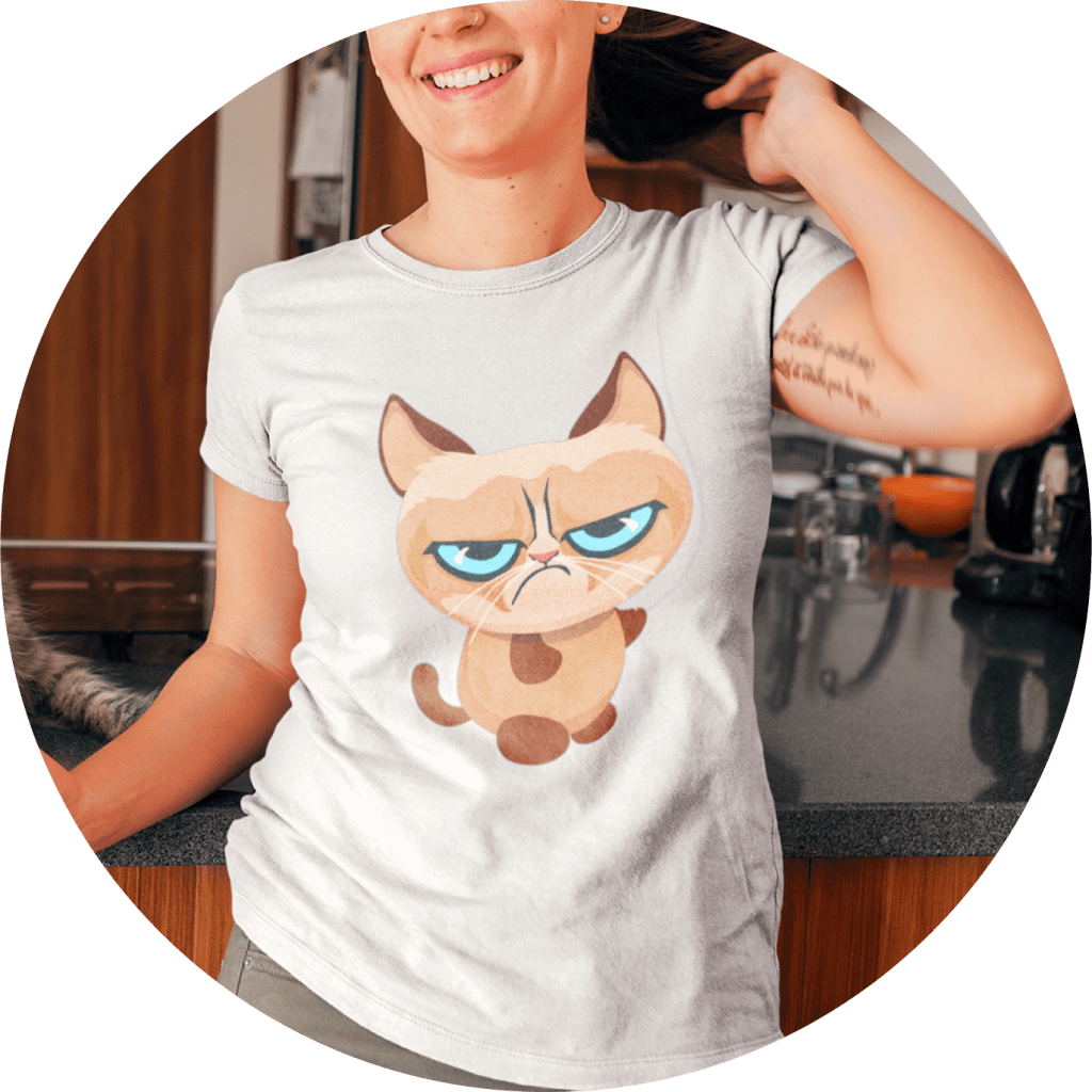 custom cat t shirt