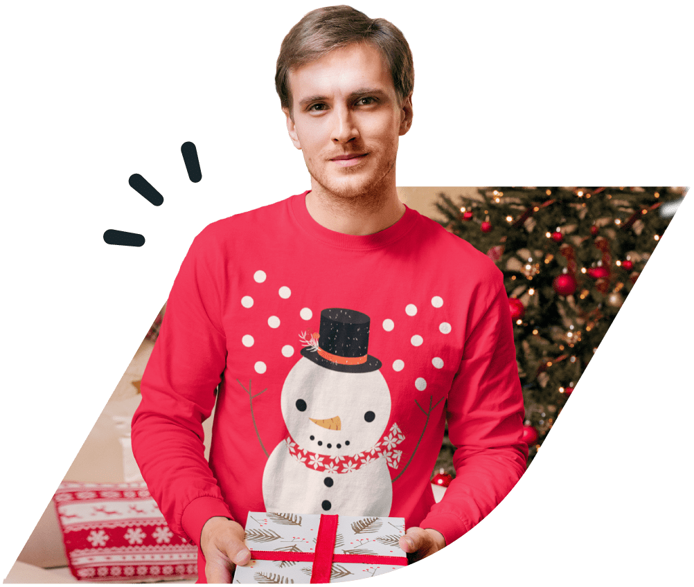 design your own ugly christmas sweater