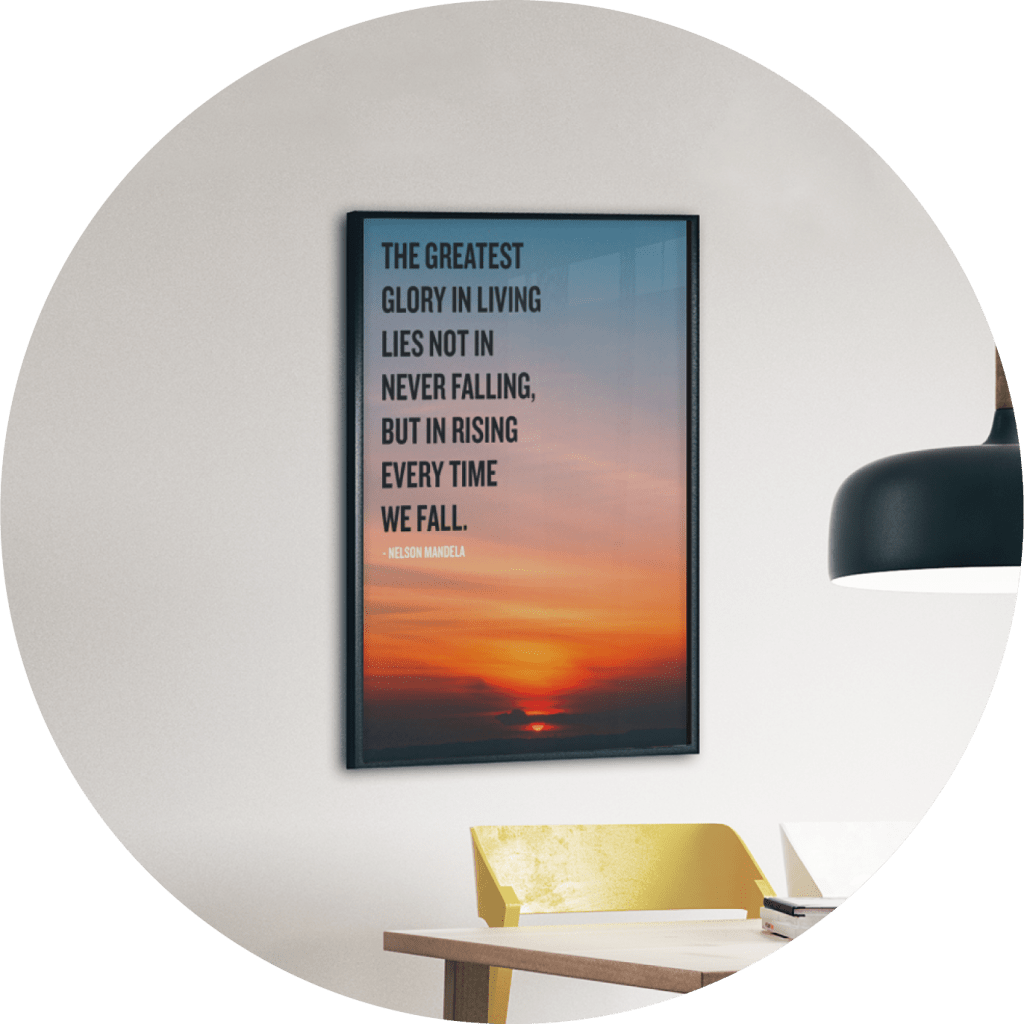 motivational posters with words