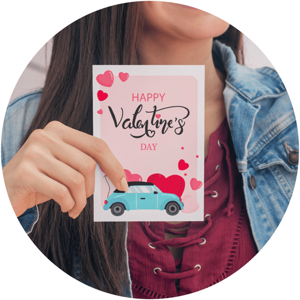 Custom Greeting Cards Valentines Day Card