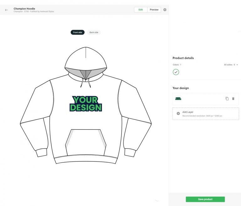 hoodie design maker