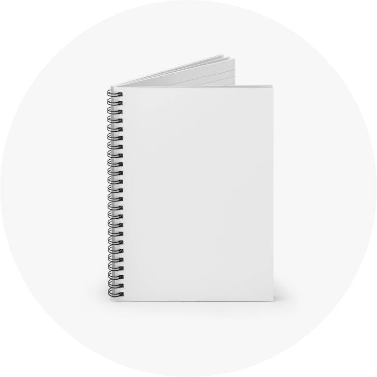 Custom Paper Products Spiral Notebook