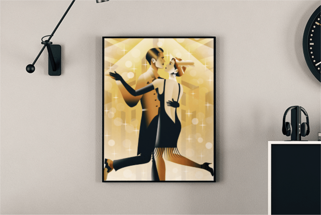 Custom Products Art Deco Posters