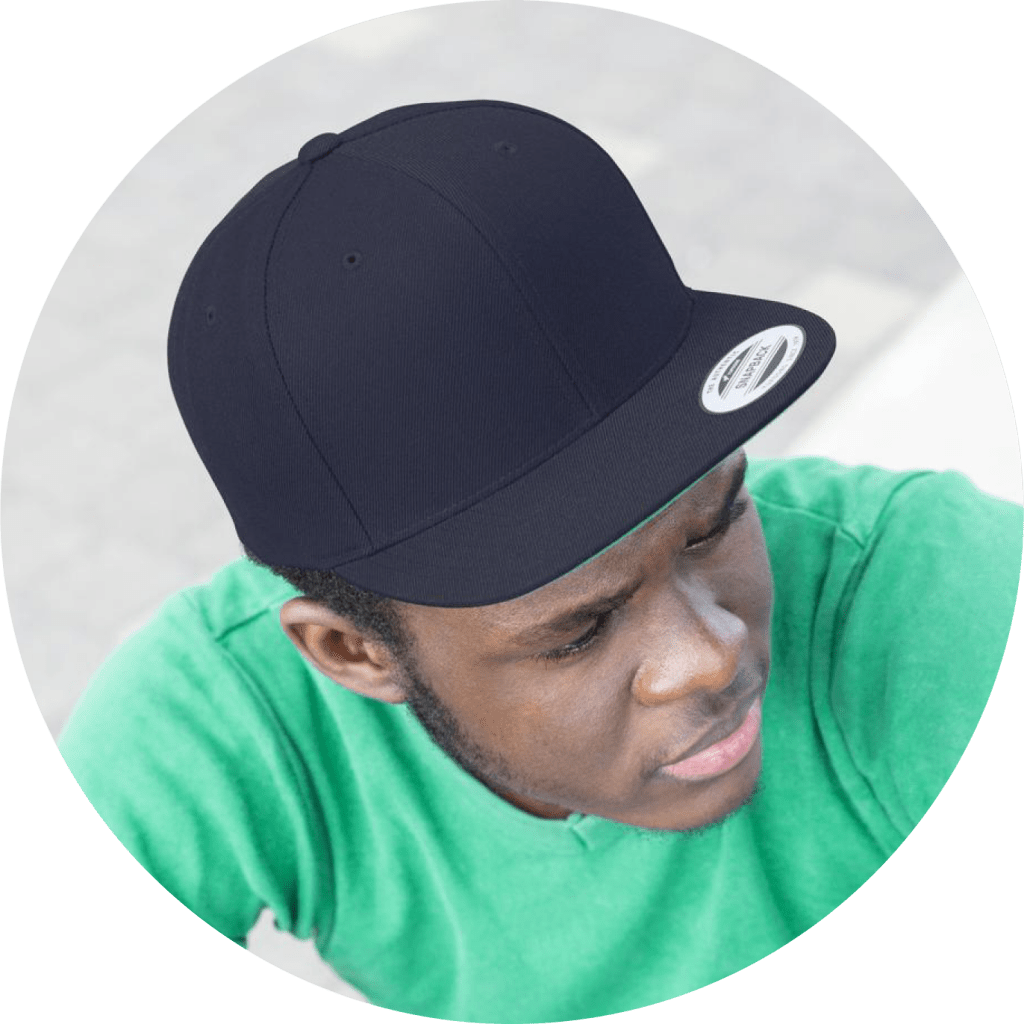 Custom embroidered hats no minimum printify