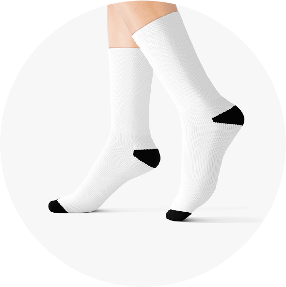 Print On Demand Sublimation Socks
