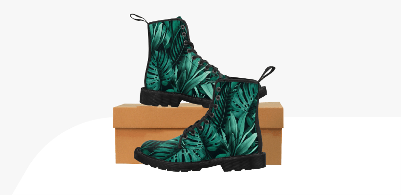 Winter Season Trending Products Custom Canvas Boots