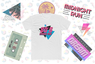 Free 80s Designs Printify Free Printify Designs - 80s