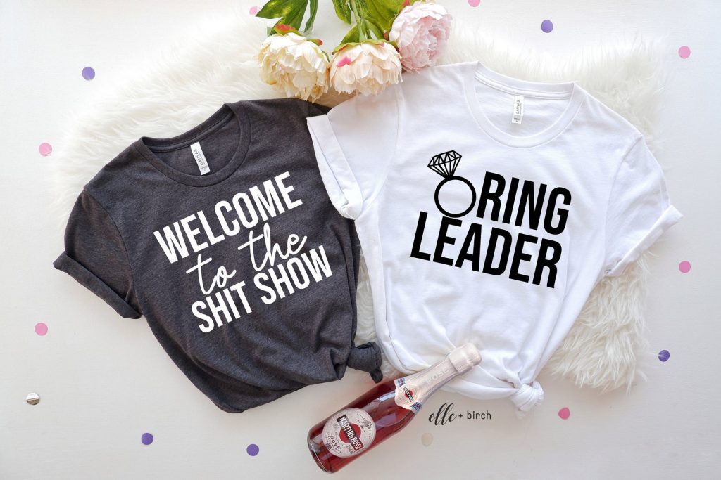 Funny Bachellorette T-shirts Ring Leader