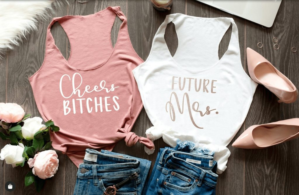 Funny Bachellorette T-shirts Tank Top