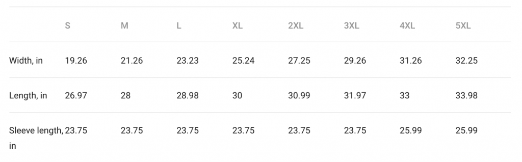 gildan hoodie weight